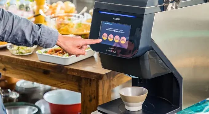 ろころこさま専用 ご飯盛付けロボット Fuwarica｜鈴茂器工株式会社